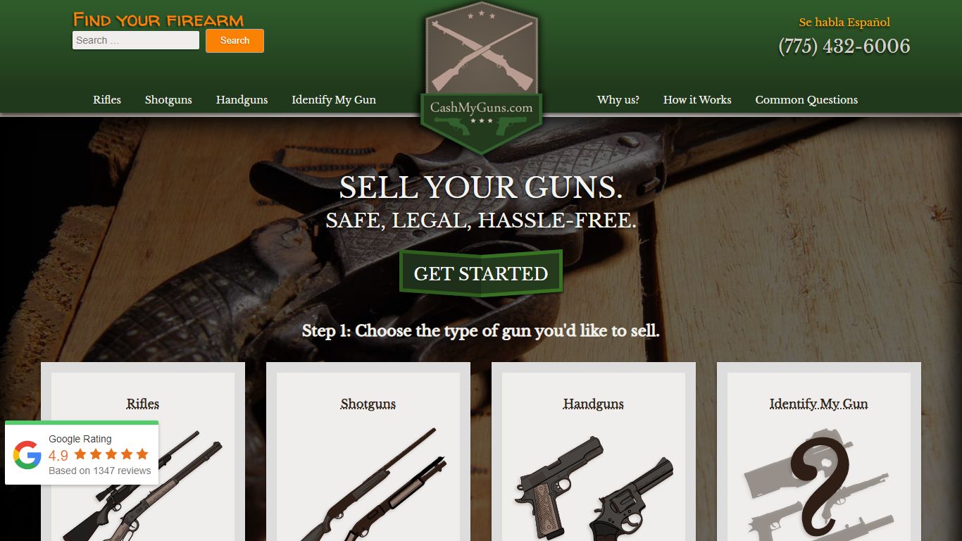 Cash My Guns | Sell Your Gun. Safe, Easy, Hassle-Free